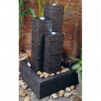 Modern Best Price Gorgeous Elegant Posh Garden Outdoor Three Layer Polystone Decorative Water Fountain With Led Light View Led Outdoor Water Fountain Ac Design Home Limited Product Details From Ac Design Home