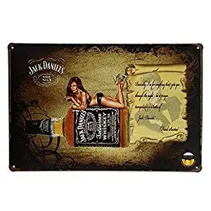 Yours Dec Metal Tin Sign Retro Vintage FUN Alcohol Sign Posters Nostalgic Wall Art