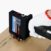 New digital hand thermal handjet inkjet printer coding handheld inkjet printer on wall for plastic bag