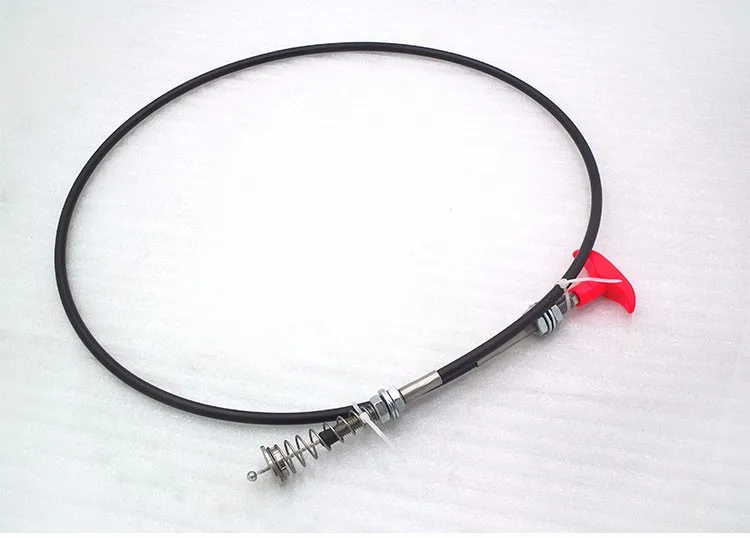 T Handle Universal Push Pull Pto Choke Cable Conduit Any Length Tractor