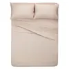 cotton fabric 1 flat sheet 1 fitted sheet 2 Pillowcases cover bed sheet design