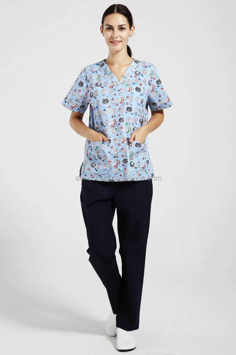 Anno Printed Fashionable Medical Male Nurse Uniform Designs - Buy ...