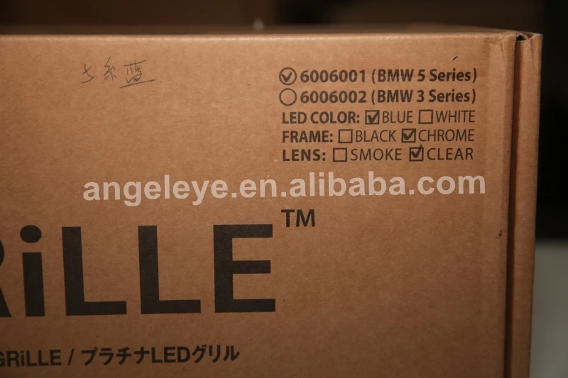 Auto Parts Blue LED Front Grille For BMW m5 F10 f18 2010-2018