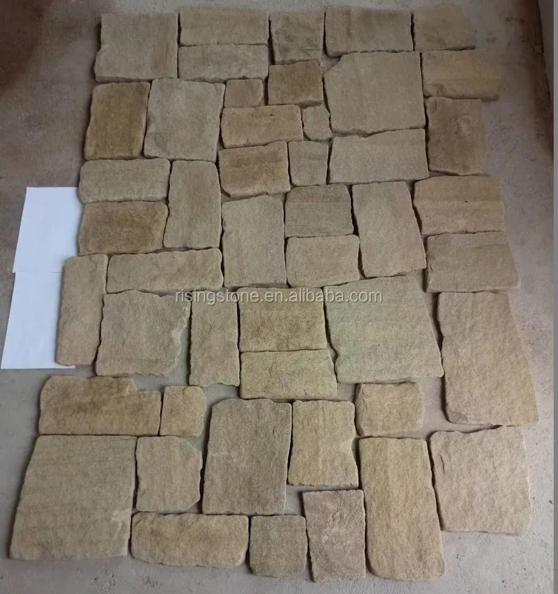 暖炉用の安価な黄色の砂岩レッジベニヤ石 Buy 安価な石ベニヤ 石灰岩スタックベニヤ石 外壁石ベニヤ Product On Alibaba Com