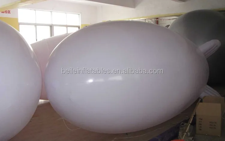 Factory Custom Large White Pvc Inflatable Balloon Helium Blimp - Buy ...