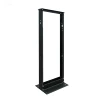 19 inch rack frame open rack standard 2post Open Rack Black Finish