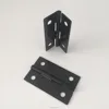 1.5"-2" Black finish decorative small hinges for boxes