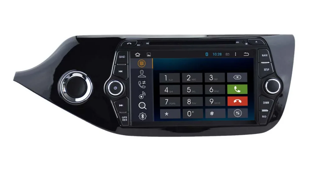 Perfect Nedehe 4G RAM Android 9.0 Car DVD For KIA CEED 2013 2014 2015 Car GPS Navigation Radio Stereo 7 inch 1024*600 Capacitive screen 3