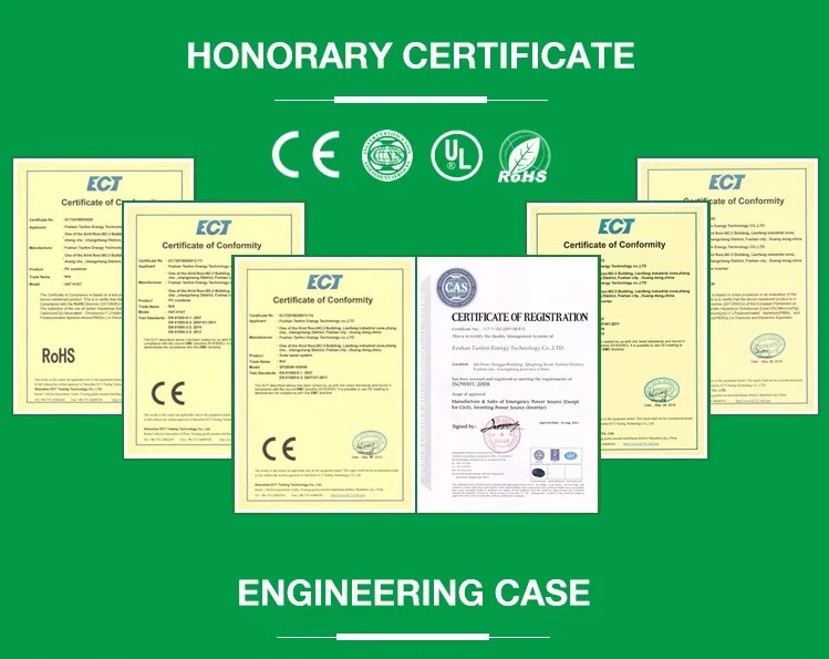 solar street led light system CE and RoHS certificate