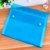 A4 A5 FC Cheque Size 12 Pockets PP Expanding File Wallet With Button Closure