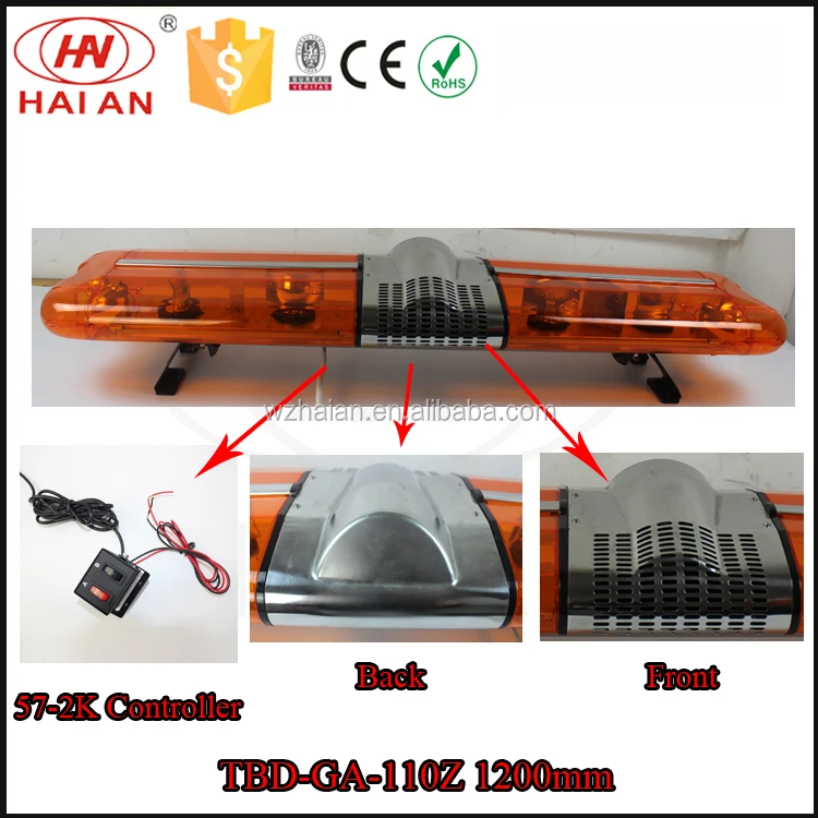 Police Alarm Siren Lightbar For Sale/emergency Rotating Light Bar With