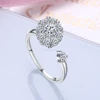 Instock Cheap Resizable Revolving Ring Jewelry Rotary Ring 2018 Newest Design Hot Seller