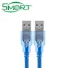 Smart Electronic USB Data cable male to male/male to female mobile hard disk box connection wire notebook radiator charging line