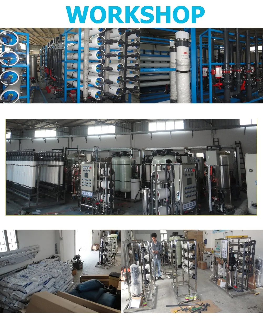 1T Pretreatment waste water treatment equipment industrial water purification systems