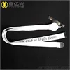 20 mm width Personalized badge reel single sublimation lanyard for tool