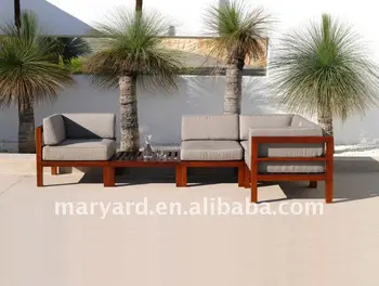 Outdoor Teak Wood Sofa Set With Water Resistant Cushion View Outdoor Teak Wood Sofa Set With Water Resistant Cushion