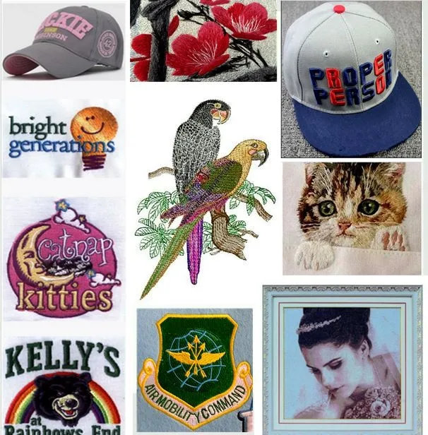 6 Heads Embroidery Machines For Sale Sewing Industrial Embroidery