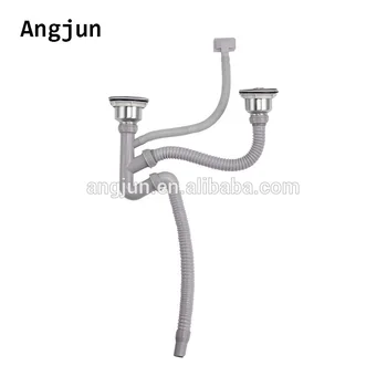 Kitchen Sink Prevent Smell 24 Inch Flat Large Diameter Double Drain Pipe Buy 24 Inch Drain Pipe Large Diameter Drain Pipe Flat Drain Pipe Product On