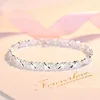 Factory direct sale clasp wedding jewelry charms bracelet bangle women