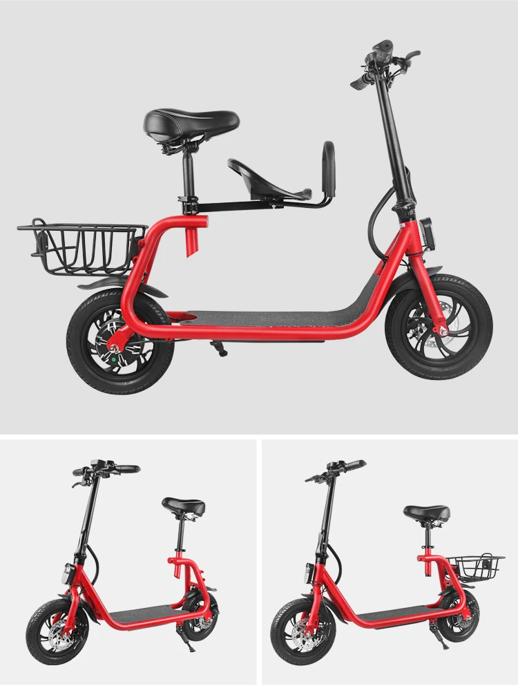 Wholesale Adult 12inch Electric Bike Parentchild Electric Scooter With