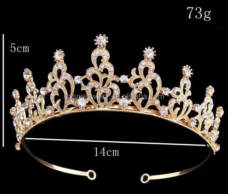 Silver Full Round Pageant Crown For Kids - Buy Pageant Crowns For Sale ...