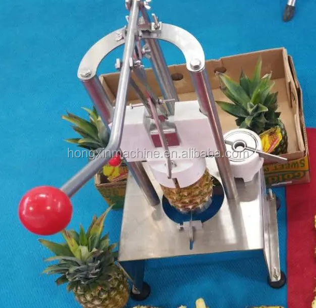 Stainless Steel Manual Pineapple Peeling And Coring Machine Pineapple