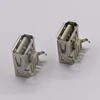 high speed small part dual micro usb right angle