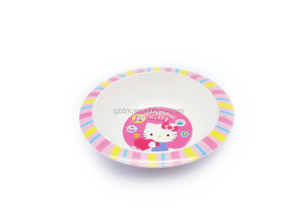 Brand Print Melamine Tableware Set For Children
