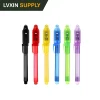 Invisible Disappearing Ink UV Light Pen for Secret Message Writer
