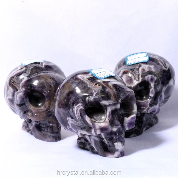 chevron amethyst skull 5