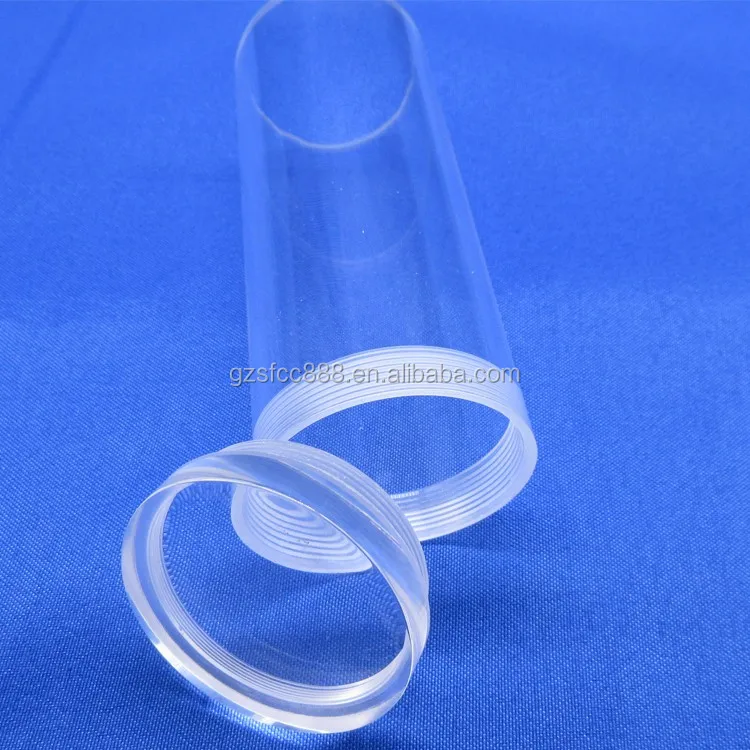 Acrylic Tube With Threaded End Cap Buy Acrylic Tube,Threade End Cap