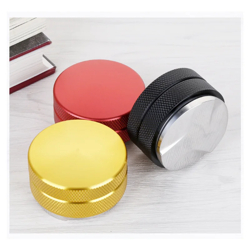 Palm Tampers Coffee Leveler 53 To 58 Mm S/s Base Macaroon Tamper