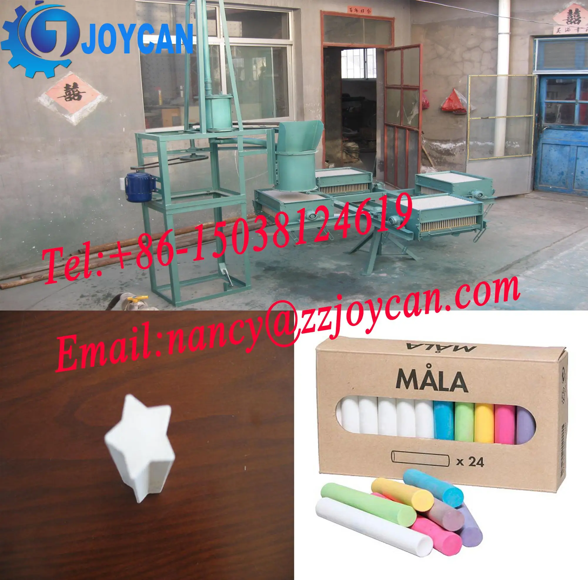 School Chalk Making Machine Blackboard Chalk Maker Colorful Chalk