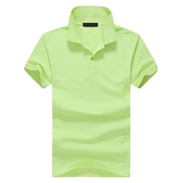 camisa polo verde limon