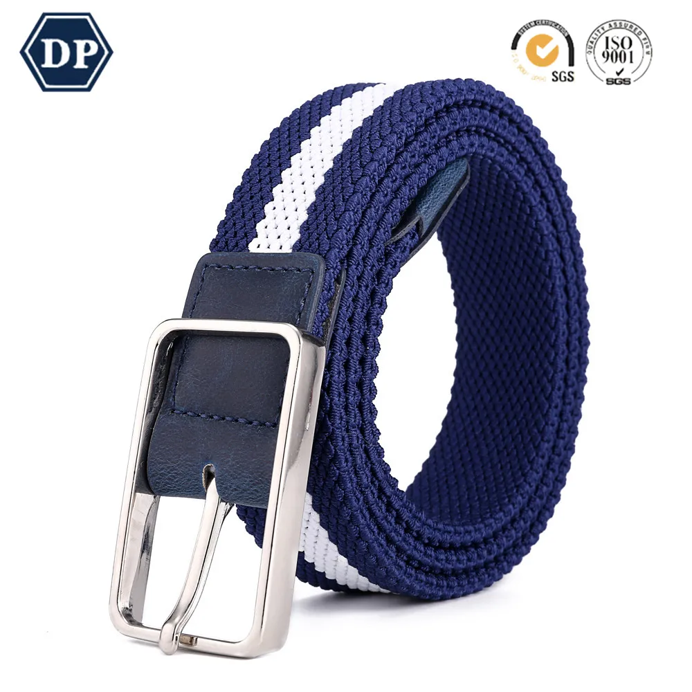Belts Elastic New Fashion Black And White Mens Cotton Belt Buy Cotton
