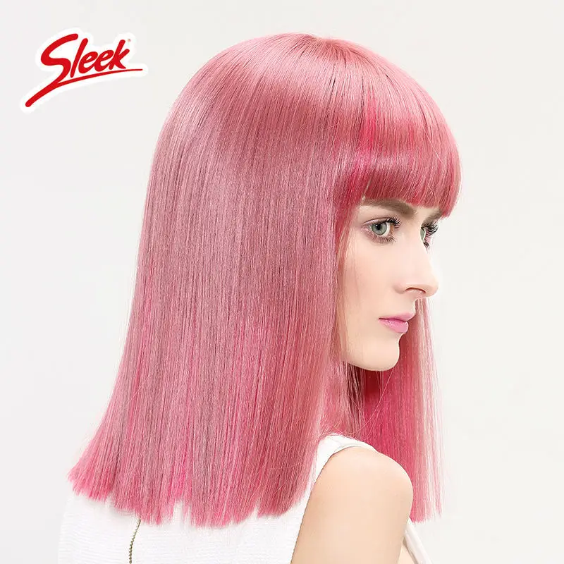 long pink wig uk