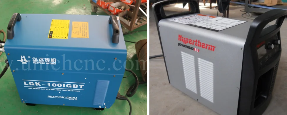 Portable stainless steel metal plasma cutting machine
