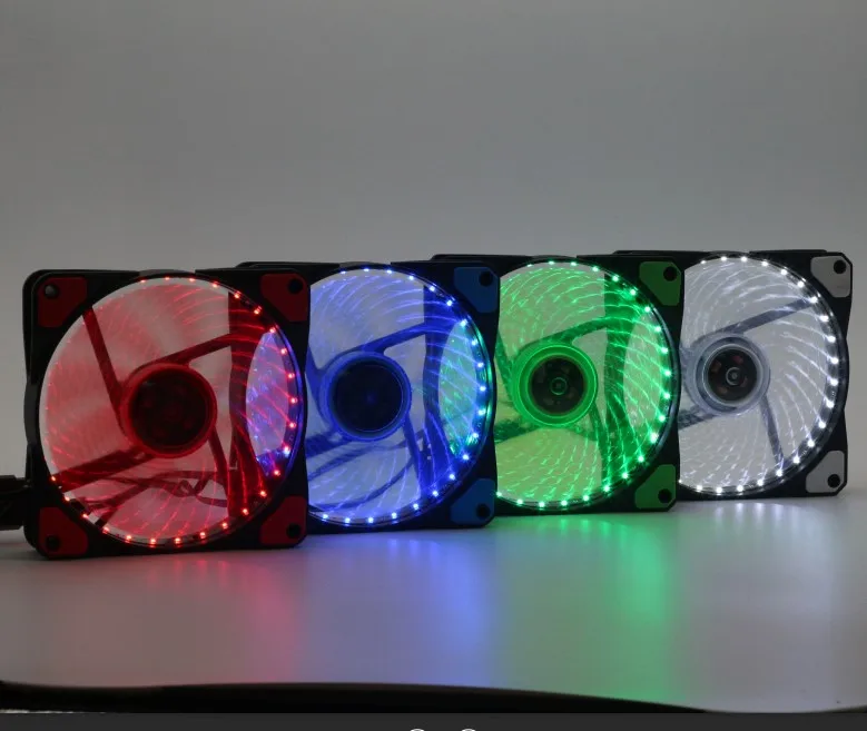 12025 Low Noisean 33 Lights Pc Case Quiet And Colorful Speedy Radiator Cooling Fan