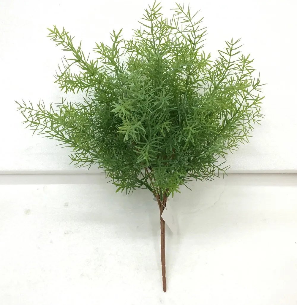 Artificial Real Touch Faux Jackfruit Tree Leaf Branches Stems Green