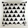Geometric pattern printing filling material pillow decorative pillow sofa cushions
