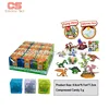 High Quality Plastic Candy Toys With Dinosaur Flying Chess In Money box