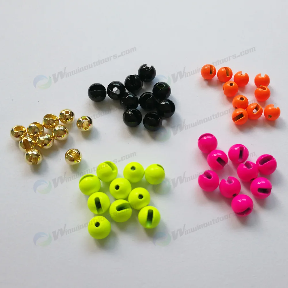 Slotted tungsten bead (24)