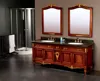 Solid wood bathroom cabinet for two person 0281-B6007