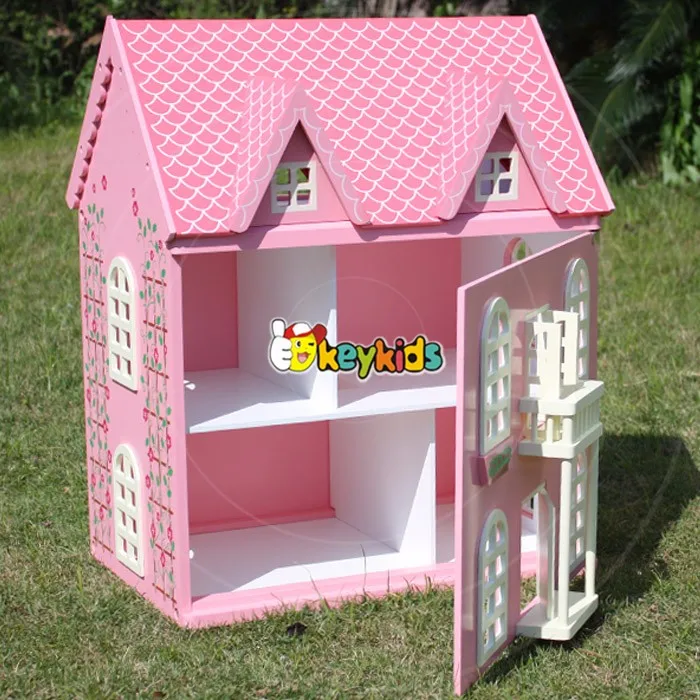 Wholesale Antique Kids Wooden Victorian Dollhouse Beautiful Children