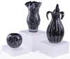 Small Acrylic Cube Display Nesting Risers, Clear Square Acrylic Party Plinths