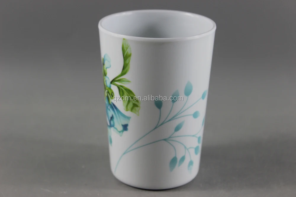 Flower Print Melamine Drinking Ware,Melamine Cups