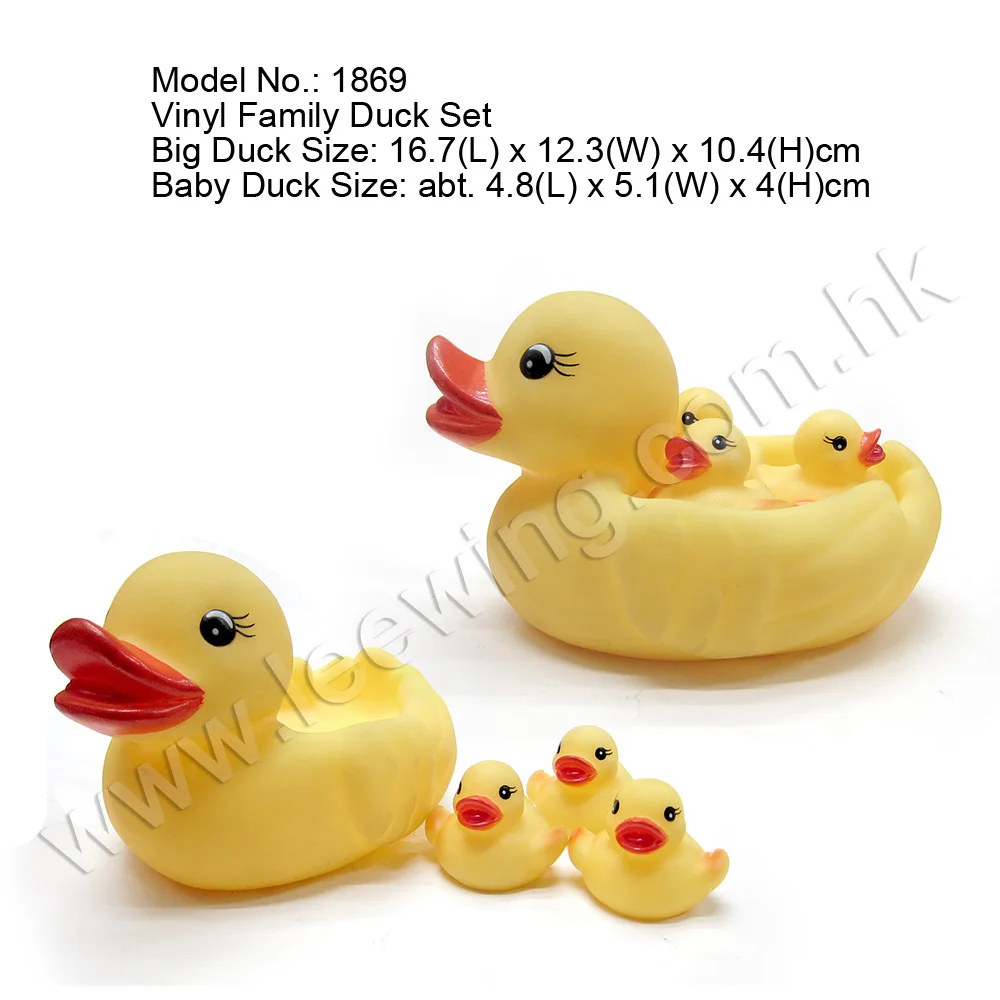 Family Duck Set Bath Toy Bathroom Accessory Duck Set Bath Toy Bathroom Accessory