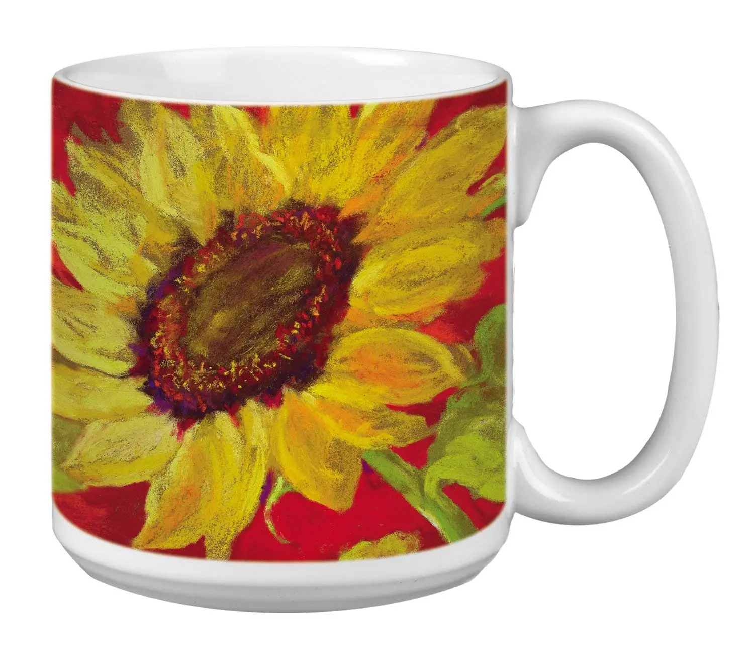 XM63175 Tree-Free Greetings Extra Large 20-Ounce Ceramic Coffee Mug Cat Lover Themed Pet Art