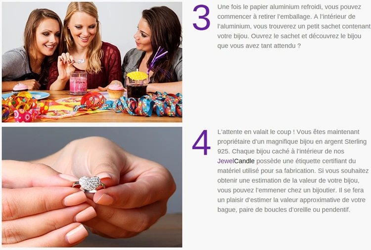 Elegant Jewelry Secret and Highly Scented Soy Candles in Glass Candle Holder