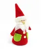 2018 fashion hotsell handmade felt crafts wholesale decorative Christmas decorations hat santa claus for sale made in China